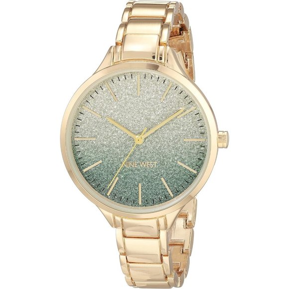 Women's Crystal Lens Gold Tone Not WaterResistant Bracelet Watch - Picture 1 of 7